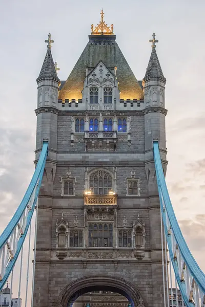 Tower Bridge Londres Cidade Imagem De Stock