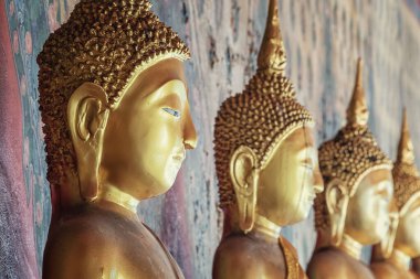 Golden Buddha in Wat Saket Temple, Bangkok