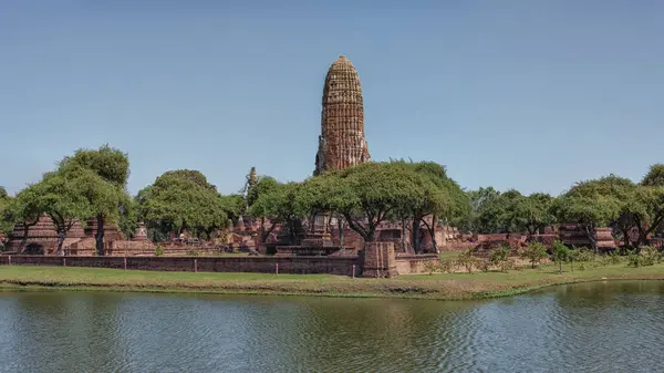 Antiguas Ruinas Templo Ayutthaya City Tailandia Imagen De Stock