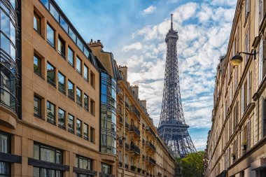 The Eiffel Tower in Paris City clipart