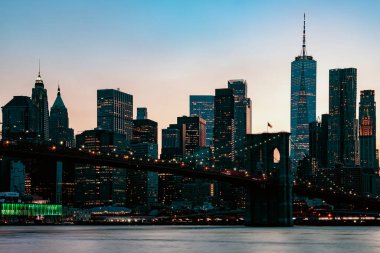 The skyline of New York City, United States