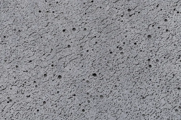 Texture Pitted Gray Volcanic Stone — Stock Photo, Image