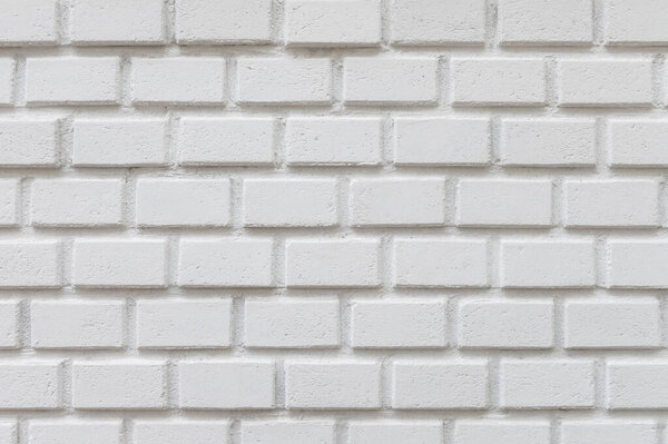Абстрактная текстура стены из белого кирпича