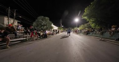 George Town, Exuma, Bahamalar - 4 Ocak 2025: Junkanoo, İngiliz sömürgelerinde Afrika köleliği döneminde yapılmış ve 1700 'lere dayandığı söylenen bir festivaldir.
