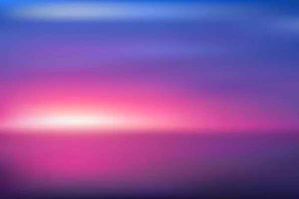 抽象的な背景 ピンクとブルーのメッシュグラデーション 美しい夕日 カラーパワー プレゼンテーション用のパターン ベクトルデザインの壁紙 — ストックベクタ