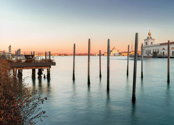 Vista Venecia Laguna Invierno —  Fotos de Stock
