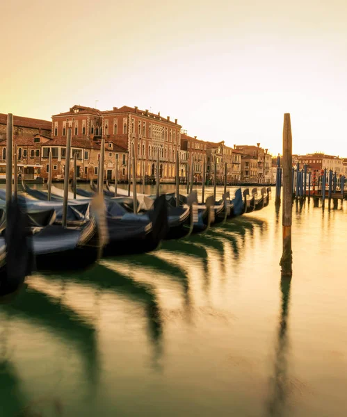 Zicht Venetië Zijn Lagune Bij Zonsondergang — Stockfoto
