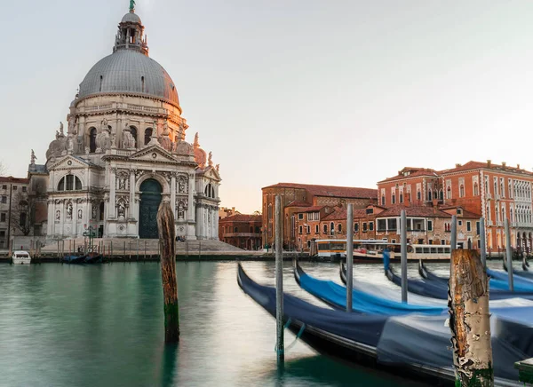 겨울에는 베네치아 와수로 보이는 — 스톡 사진
