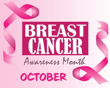 Banner Or Poster Vector Design For Breast Cancer Awareness Month, October