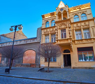 Kollarova Caddesi, Kutna Hora, Çek Cumhuriyeti 'ndeki Ortaçağ Gotik konağı