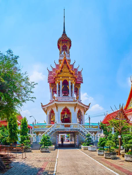방콕에 송크람 수도원의 — 스톡 사진