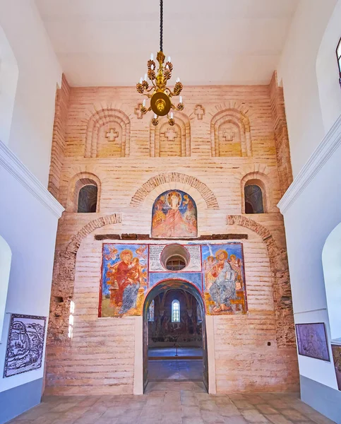Kyiv Ucrania Mayo 2021 Antiguo Portal Entrada Del Salvador Iglesia — Foto de Stock