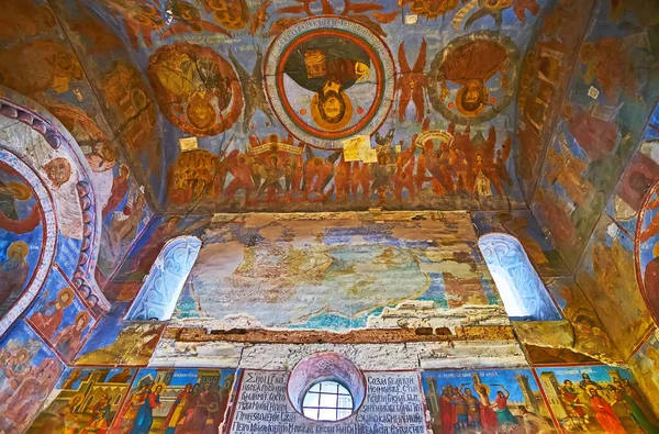Kyiv Ukraine May 2021 Preserved Ancient Medieval Frescoes Saviour Berestove — Stock Photo, Image