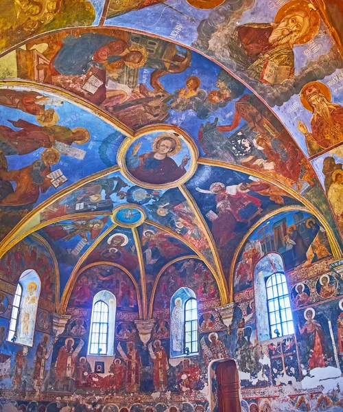 Kyiv Ukraine May 2021 Panorama Frescoed Apse Saviour Berestove Church — 스톡 사진
