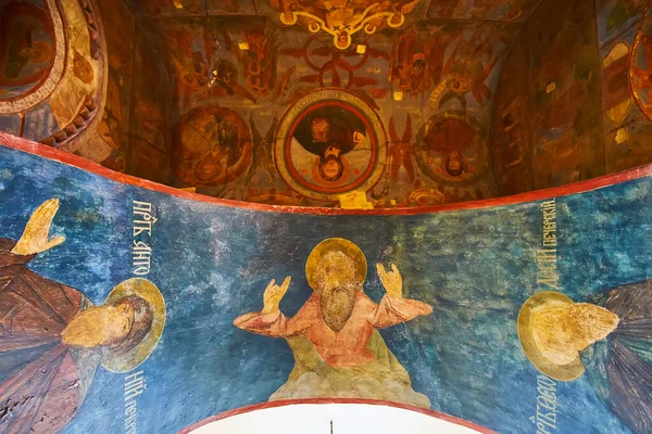 Quiiv Ucrânia Maio 2021 Afresco Deus Pai Arco Salvador Igreja — Fotografia de Stock