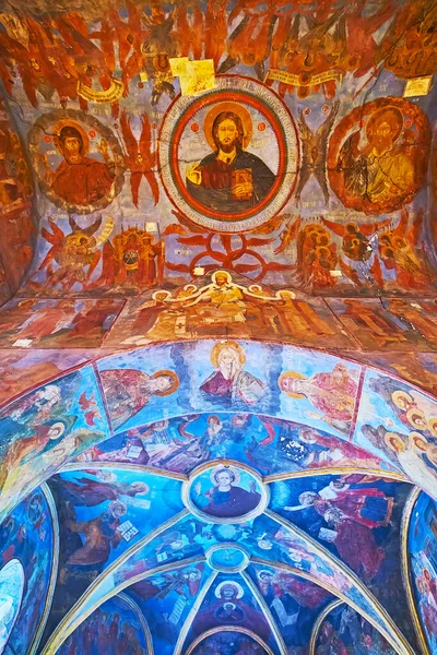 Kyiv Ukraine May 2021 Vault Inner Dome Saviour Berestove Church — Stock Photo, Image
