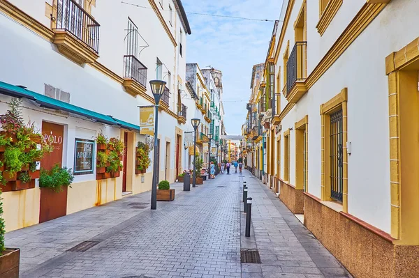 Puerto Spanien Sept 2019 Den Smala Calle Pedro Munoz Seca — Stockfoto