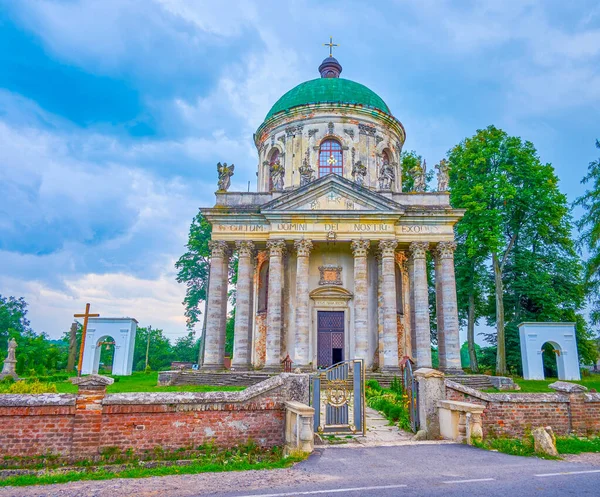 Eski Joseph Kilisesi Sütunlu Pidhirtsi Ukrayna — Stok fotoğraf