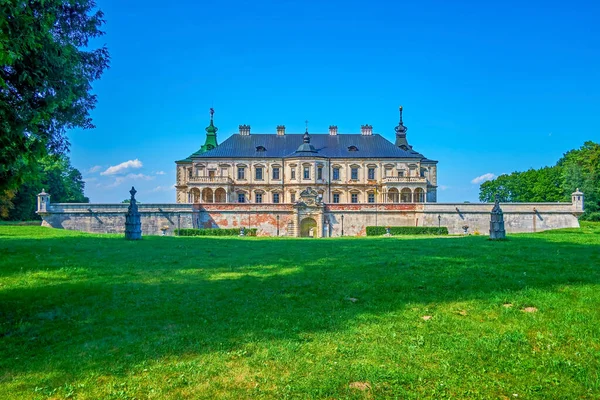 Storico Castello Fortezza Pidhirtsi Nella Regione Lviv Ucraina — Foto Stock