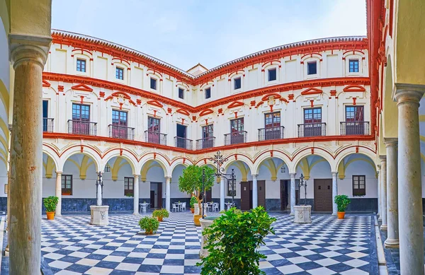 Santo Domingo Kolostor Panorámája Kadiz Spanyolország — Stock Fotó