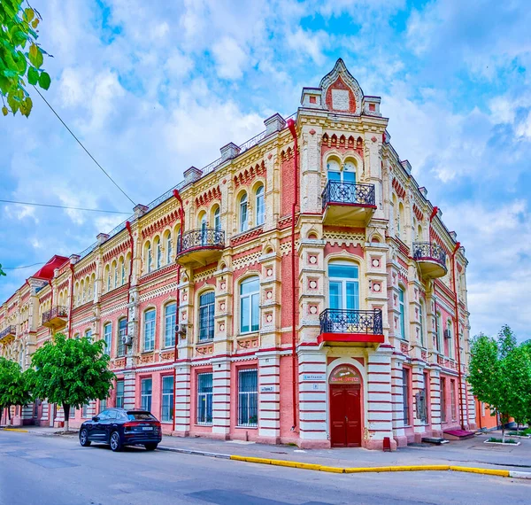Uman Ucrania Junio 2021 Universidad Pedagógica Mansión Histórica Calle Sadova —  Fotos de Stock