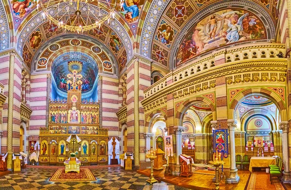 Chernivtsi Ukraine Juli 2021 Der Herausragende Gebetssaal Der Kirche Der — Stockfoto