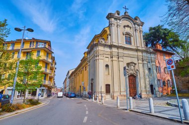 Santa Maria delle Grazie Kilisesi, Piazza Zaninelli, Lodi, İtalya