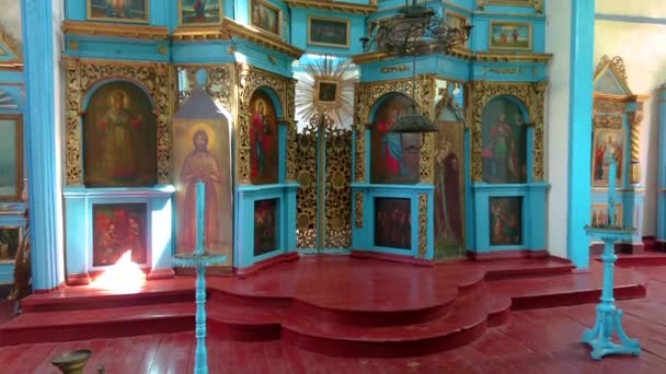 Pereiaslav Ukraine Μαΐου 2021 Μεσαιωνική Εκκλησία Του Αγίου Γεωργίου Στο — Αρχείο Βίντεο