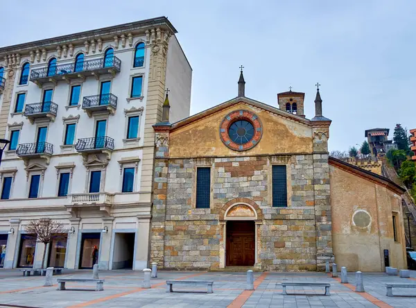 İsviçre, Lugano 'daki Santa Maria degli Angioli Ortaçağ Kilisesi