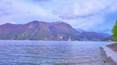 Lugano Gölü, Monte Bre, Monte Boglia ve Lugano Platformu 'nun panoramik zaman çizelgesi, Ticino, İsviçre