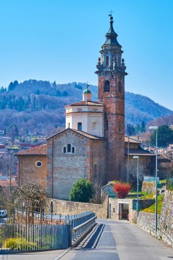 St. George ve St Andrew (Santi Giorgio e Andrea), Ticino, İsviçre 'ye adanmış Ortaçağ Kilisesi' ne çıkar.