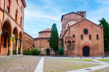 Orta Çağ Santo Stefano Bazilikası Piazza Santo Stefano, Bologna, İtalya