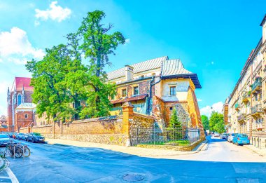 Büyük İskenderiye Kilisesi tarihi Kazimierz bölgesinde, Krakow, Polonya