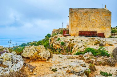 Guastalla, Malta Ortaçağ yol kenarı Şapel St Mary Magdalene yerinde, Dingli Cliffs ünlü kayalık kıyısında yer alan.