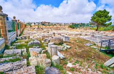 Domus Romana (Roma Villa), Rabat Mdina, Malta arasında bulunan arkeolojik sitesi.