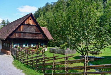 Tarihi evler, Avusturya açık hava müzesi Stubing, Avusturya