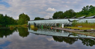 Ziyaretçi merkezi Doğa Parkı UnterWasserReich - Hochmoor Schrems, Avusturya