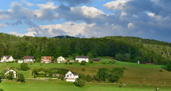 Landskap Runt Horgas Kommunen Gratwein Strasengel Staden Gratwein Strasengel Regionen — Stockfoto