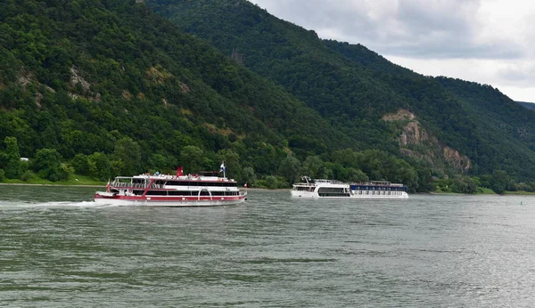Crucero Por Río Danubio Austria — Foto de Stock