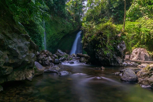 Beautiful morning view indonesia Panorama Landscape paddy fields with beauty color and sky natural light