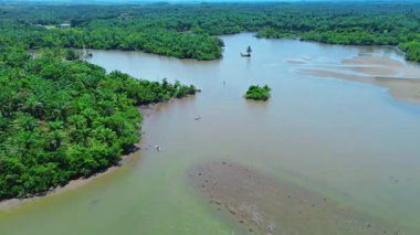 beautiful morning view indonesia panorama landscape paddy fields with beauty color and sky natural light