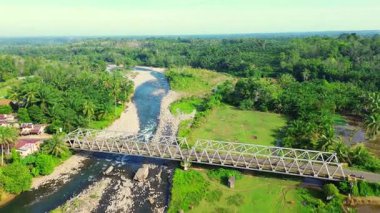 Beautiful morning view indonesia panorama landscape paddy fields with beauty color and sky natural light