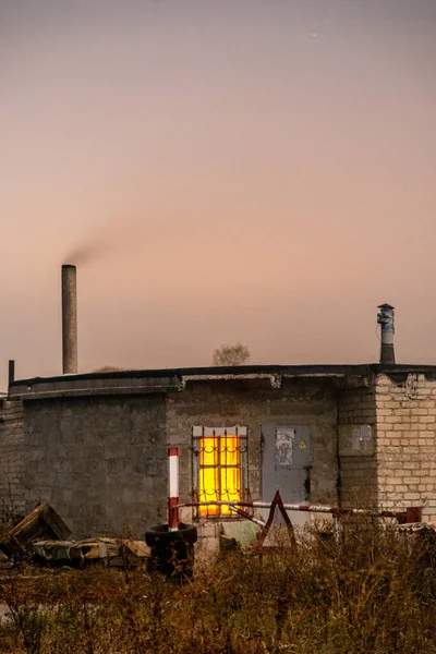 Ruins Very Heavily Polluted Industrial Factory Place Known One Most — Photo