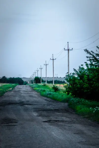 Straße Auf Dem Land — Stockfoto
