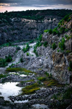 Dağların güzel manzarası