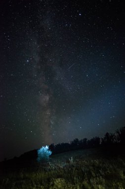 Samanyolu ve gece gökyüzü