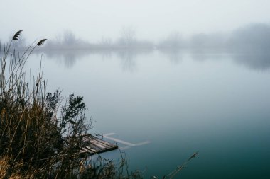 Sabah göl manzarası çok güzel.