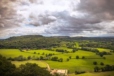 Beeston - 25 Mayıs 2022: Beeston Caslte, İngiltere.