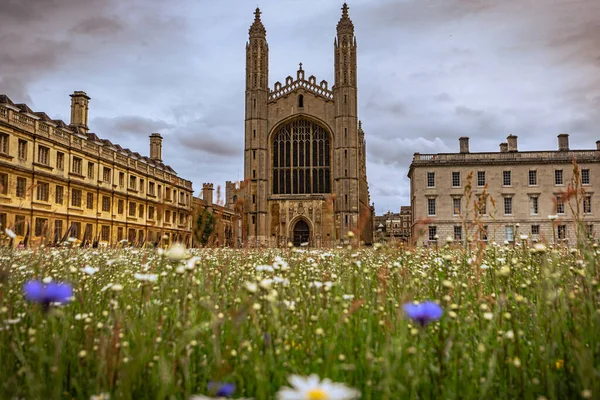 stock image Cambridge - May 23 2022: King's College Campus at Cambridge, England.