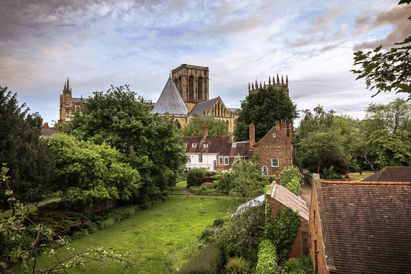 York Května 2022 Staré Středověké Město York Yorkshire Anglie — Stock fotografie